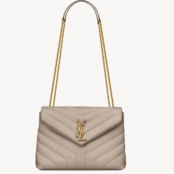 NEW🔥 YSL LOULOU SMALL IN QUILTED LEATHER - Picture 9 of 10